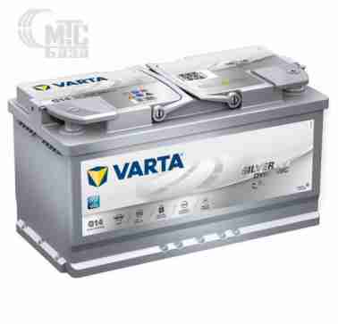 Аккумуляторы Аккумулятор Varta Siver Dynamic AGM/Start-Stop Plus AGM [G14] [595901085] 6СТ-95 Ач R EN850 А 353x175x190мм